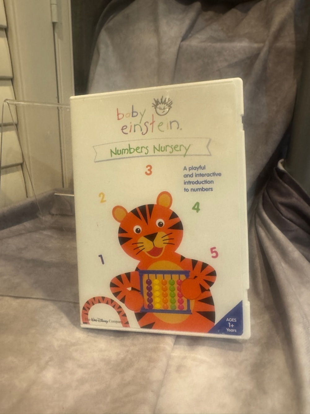 Baby Einstein Numbers Nursery DVD - White‎ with Orange Tiger